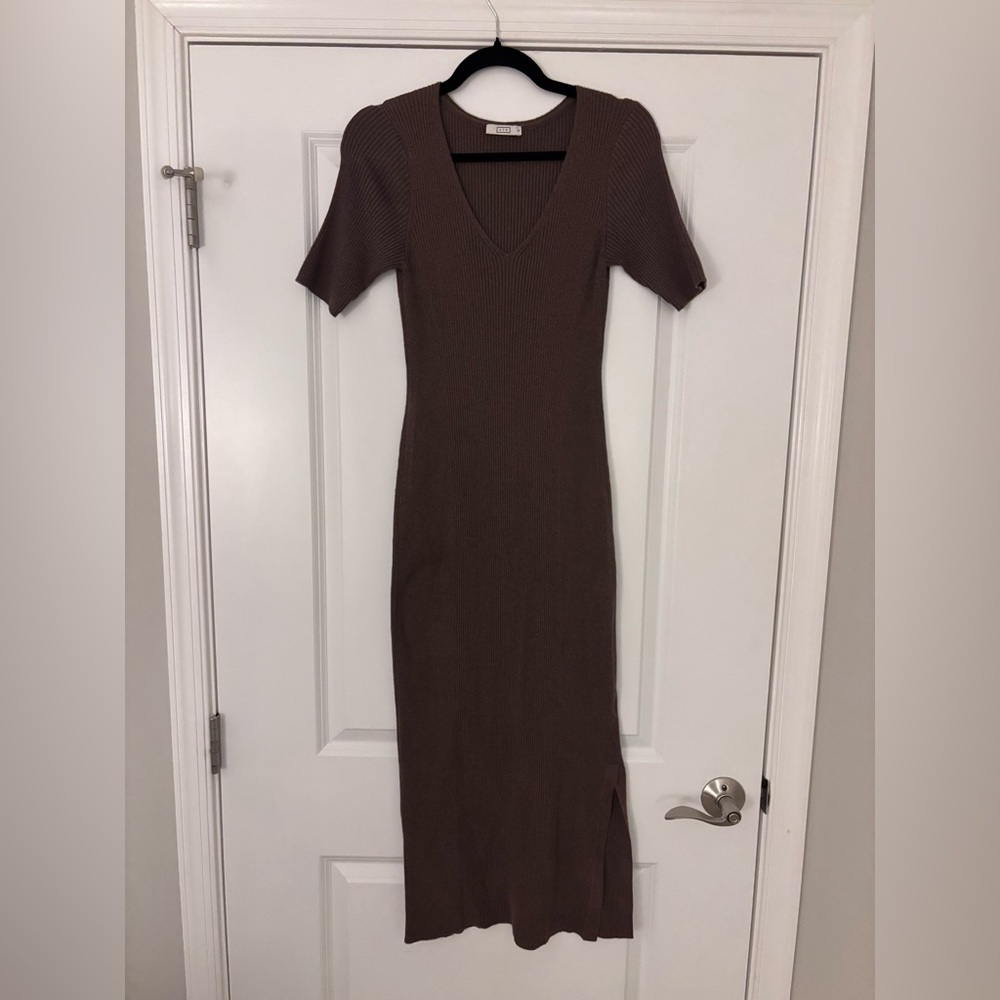 AYR - Brown Knit Dress